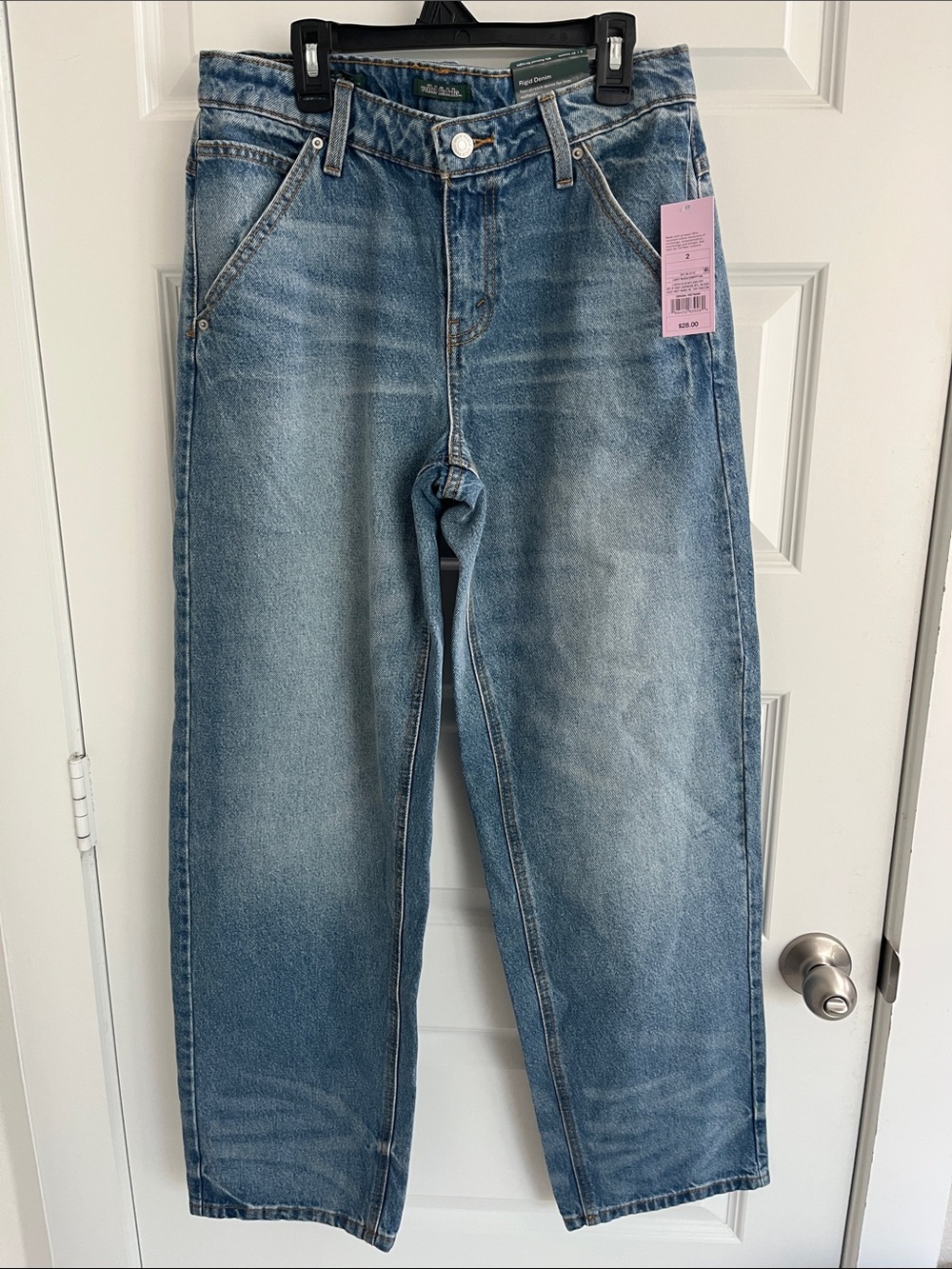 wild fable Light Blue Straight Leg Jeans